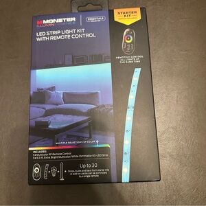 Monster LED Strip Light Kit with Remote Control